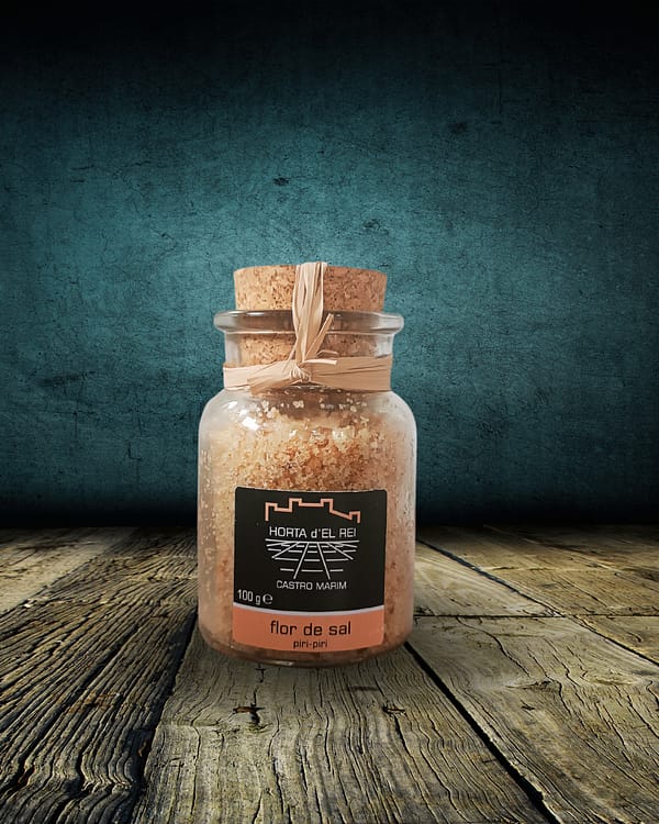 fleur de sel au piri-piri, 100g, origine Portugal, castro marim