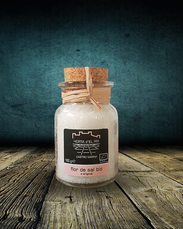 fleur de sel 100g, origine portugal, castro marim